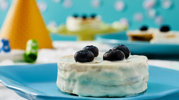 DIY Blueberry Birthday Cake for Dogs